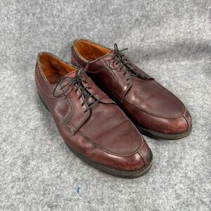Allen‎ Edmonds Stockbridge Split Toe Mens Oxford Derby Dress Shoe 10D Loafer